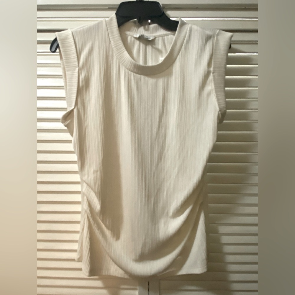 Nine West Ruffled Side Top